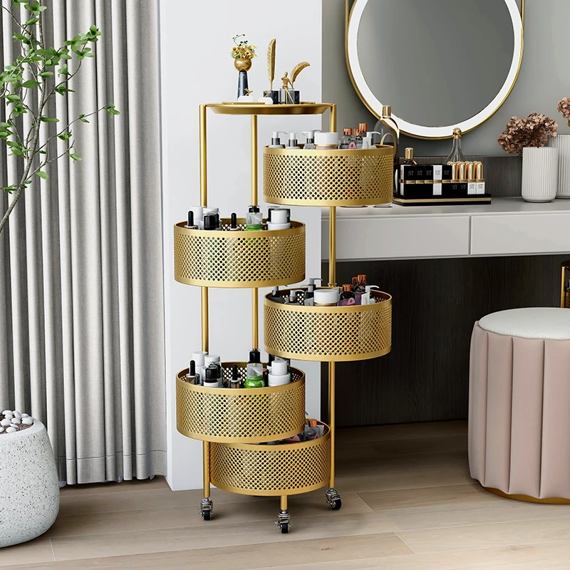 Luxury Skincare Essential - 럭셔리 멀티 레이어 스킨케어 정리함 화장대용