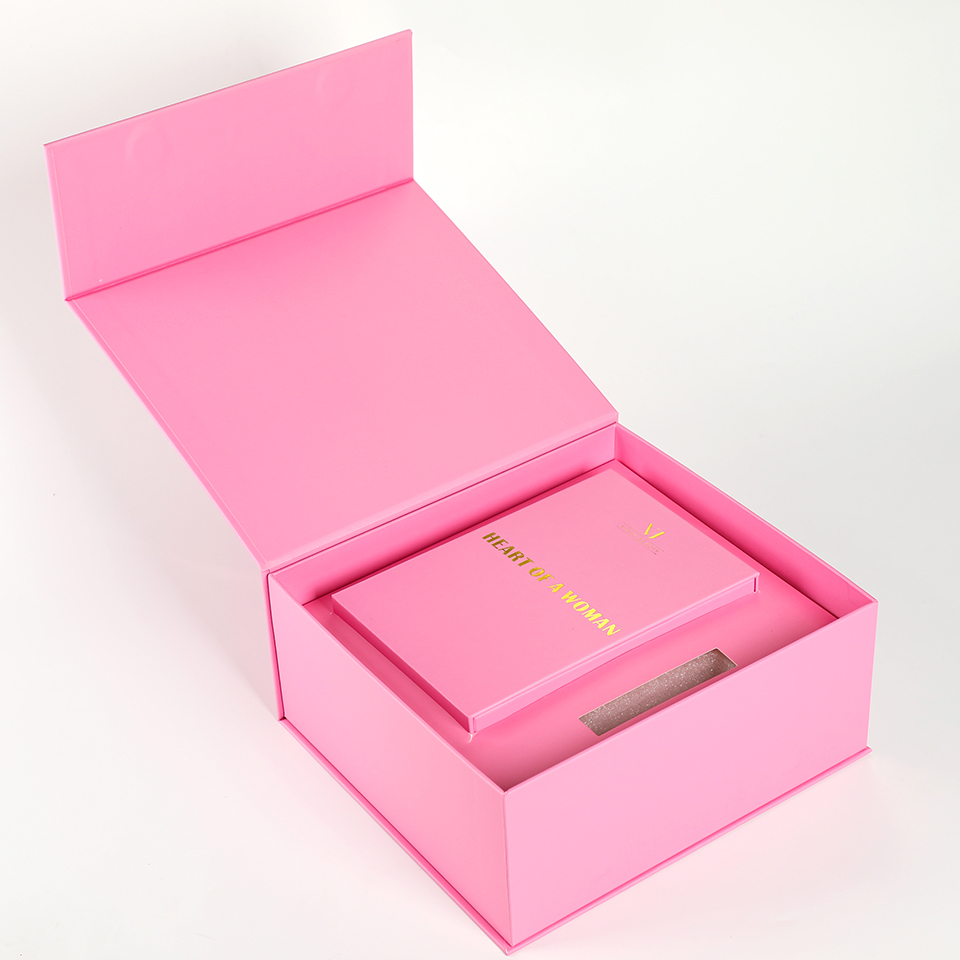 맞춤형 고급 핑크 종이 폼 내장 자석 개폐 스킨케어 향 - Luxury Skincare Gifts 리뷰 및 가격