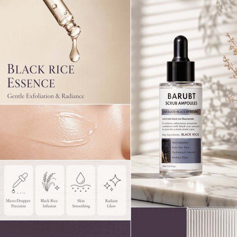 블랙 라이스 각질 제거 앰플 80ml, 순한 데일리 스 - Luxury Skincare Gifts 리뷰 및 가격