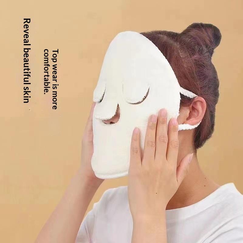 재사용 가능한 온냉 압축 페이스 마스크 타월 고급 부드 - Luxury Skincare Gifts 리뷰 및 가격
