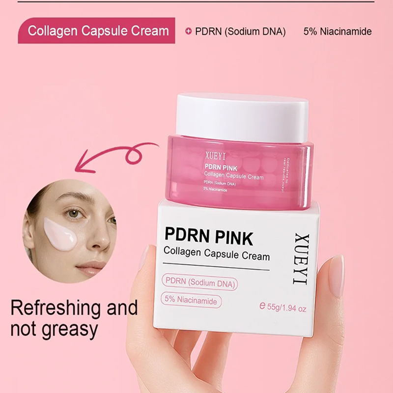 한국산 PDRN 핑크 콜라겐 캡슐 크림과 나이아신아마이 - Luxury Skincare Brands 리뷰 및 가격