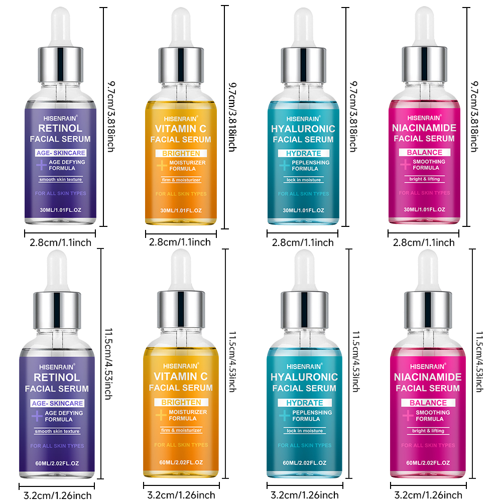 HISENRAIN 럭셔리 모이스처라이징 에센스 4종 세 - Luxury Skincare Gifts 리뷰 및 가격