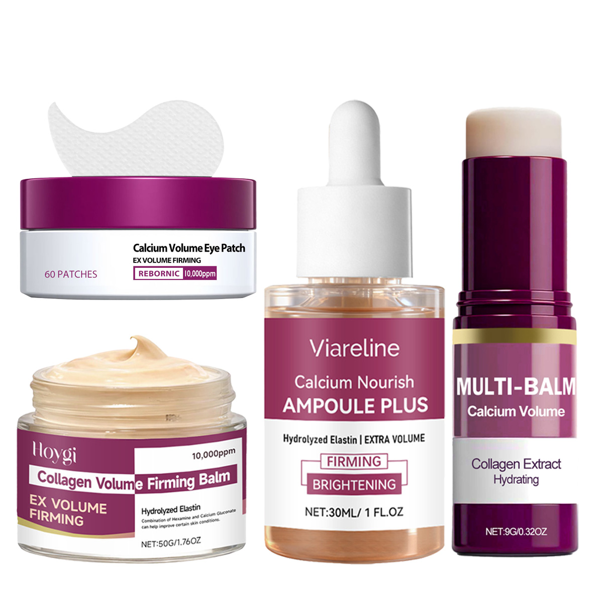 칼슘 스킨케어 세트-항산화 탄력 세럼 크림, 잔주름 완 - Luxury Skincare Brands 리뷰 및 가격