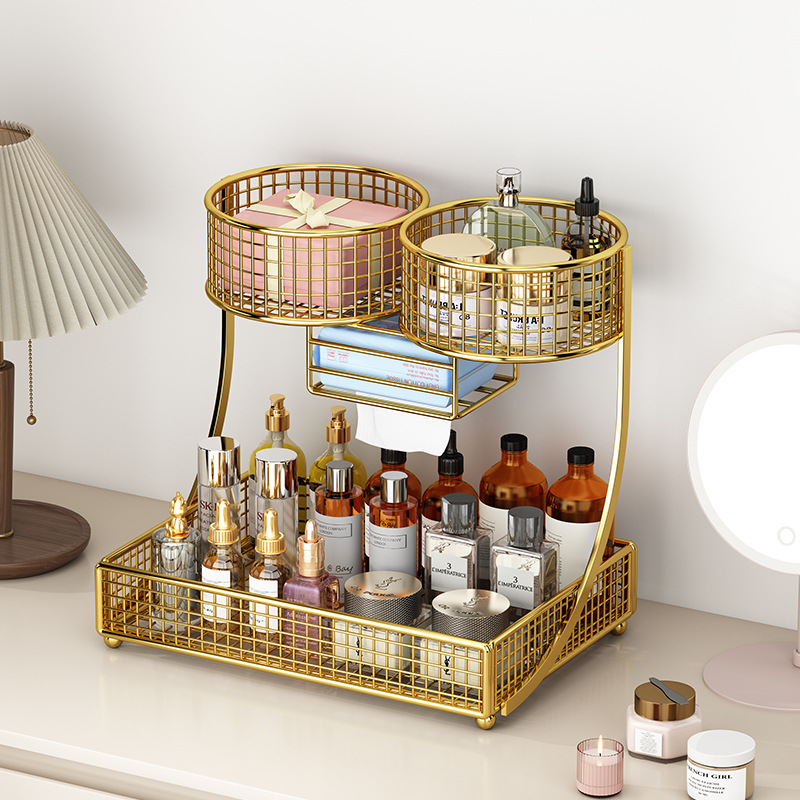 고급 데스크탑 화장품 정리함, 스킨케어 보관함, 화장대 - Luxury Skincare Gifts 리뷰 및 가격