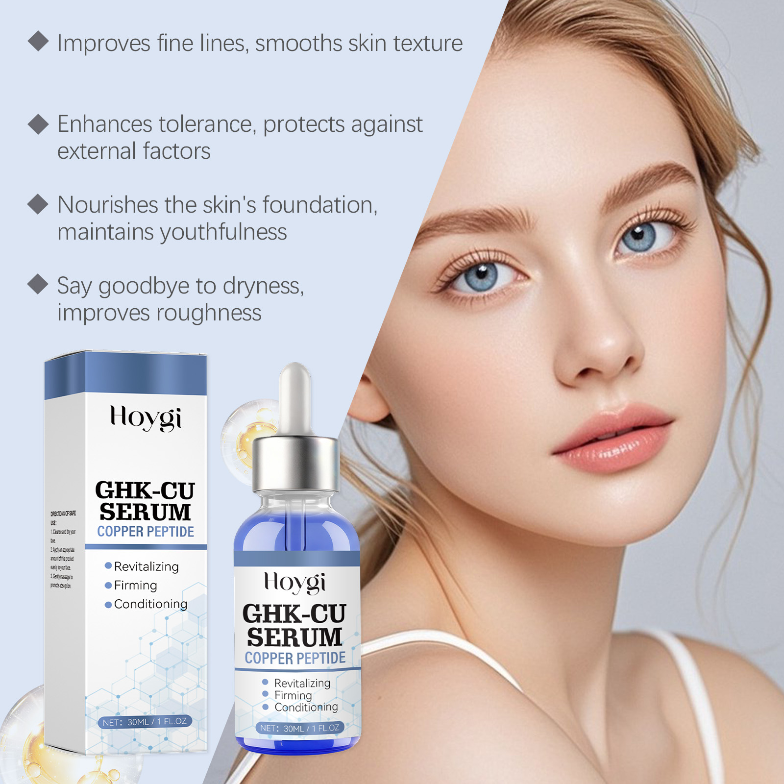 30ml 구리 펩타이드 세럼 GHK-Cu 페이스 퍼밍  - Luxury Skincare Brands 리뷰 및 가격