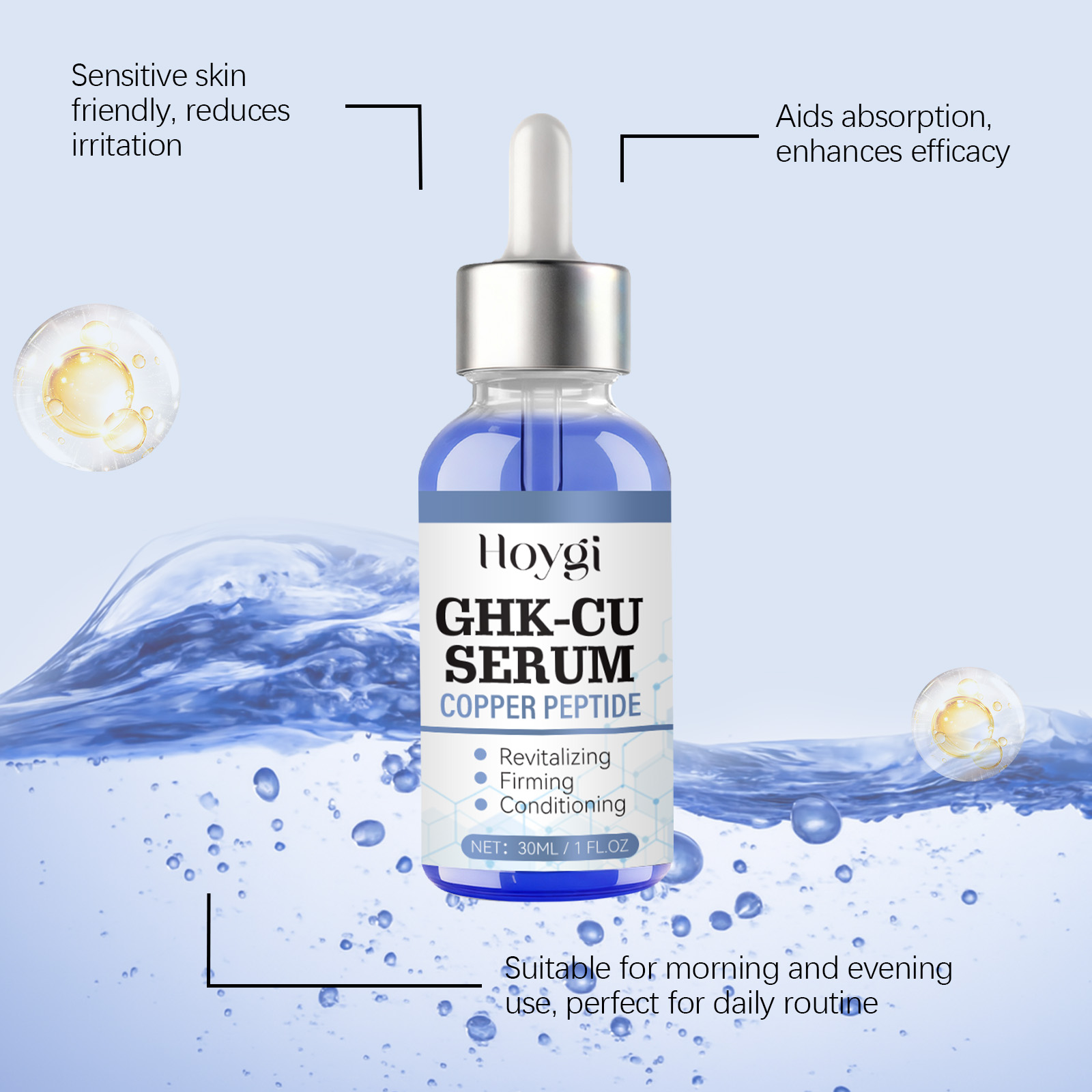 30ml 구리 펩타이드 세럼 GHK-Cu 페이스 퍼밍  - Luxury Skincare Brands 리뷰 및 가격